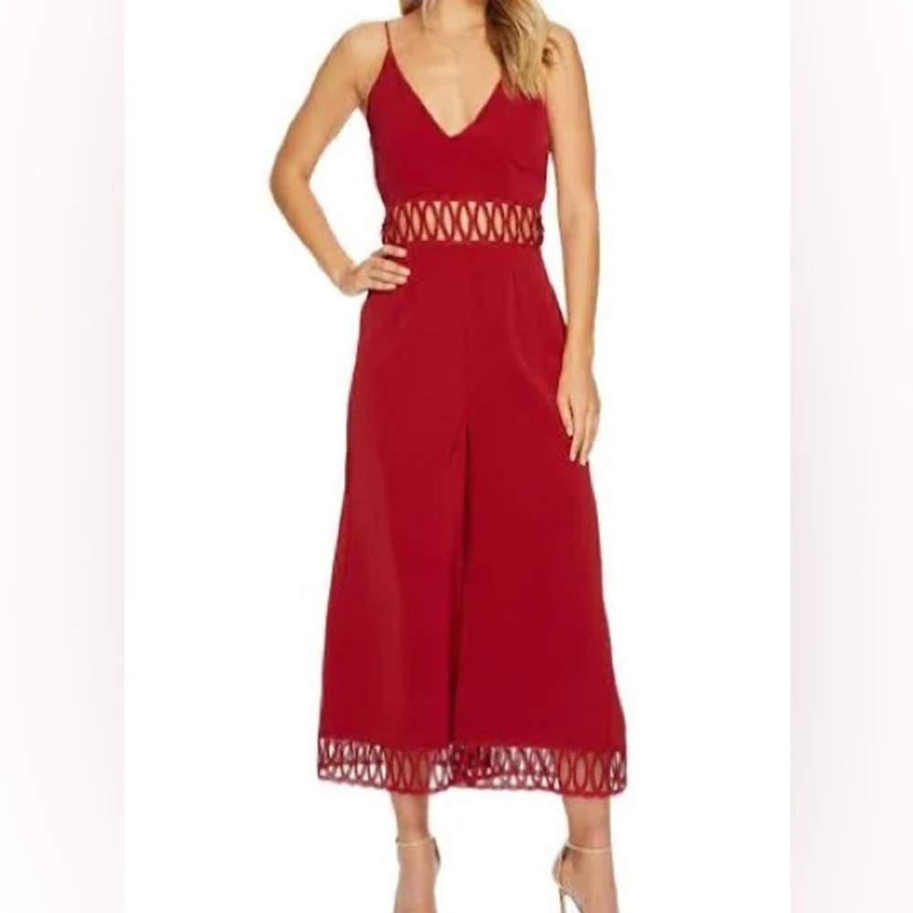 Keepsake the Label Red Jumpsuit Size Small - Picture 10 of 10